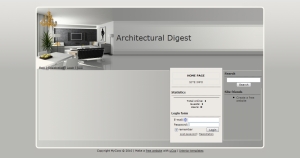 Architectural Digest Template for uCoz
